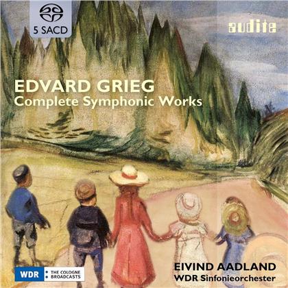 Edvard Grieg (1843-1907), Eivind Aadland, Camilla Tilling, Tom Erik Lie, … - Complete Symphonic Works (Hybrid SACD + 4 CDs)