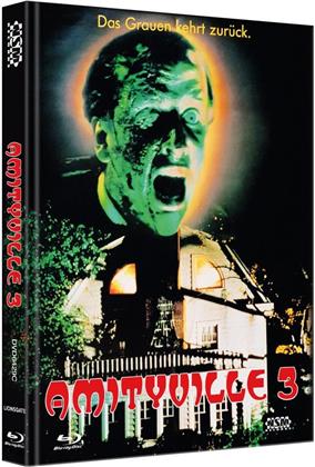 Amityville 3 (1983) (Cover C, Limited Collector's Edition, Mediabook, Blu-ray + DVD)