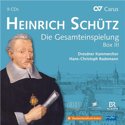 Dresdner Kammerchor, Heinrich Schütz (1585-1672) & Hans-Christoph Rademann - Complete Recording Box III