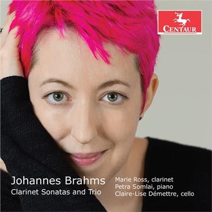 Johannes Brahms (1833-1897), Marie Ross, Claire-Lise Démettre & Petra Somlai - Clarinet Sonatas And Trio