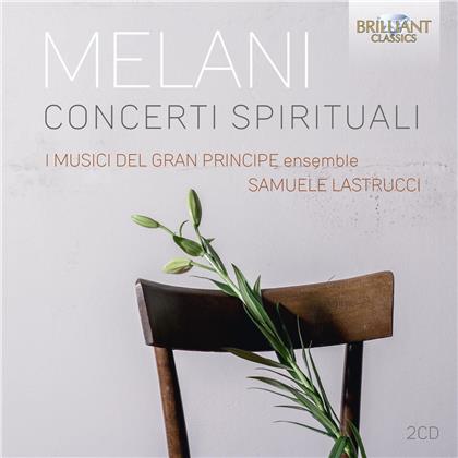 Alessandro Melani (1639-1703), Samuele Lastrucci & I Musici Del Gran Principe - Concerti Spirituali (2 CDs)