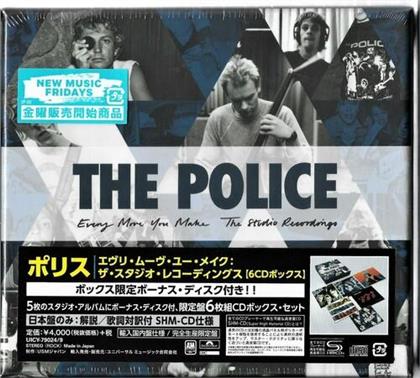 The Police - Every Move You Make: The Studio Recordings (Japan Edition, 6 CDs)