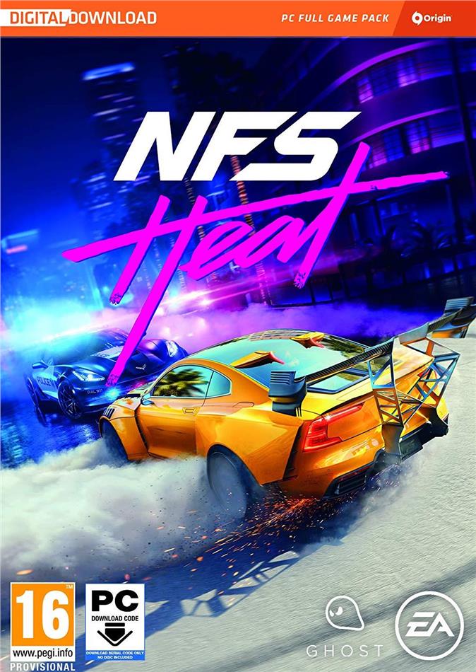 Need for Speed Heat - (Code in a Box)