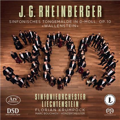 Joseph Gabriel Rheinberger (1839-1901), Florian Krumpöck & Sinfonieorchester Liechtenstein - Sinfonisches Tongemälde in D-Moll Op. 10, Wallenstein (Hybrid SACD)