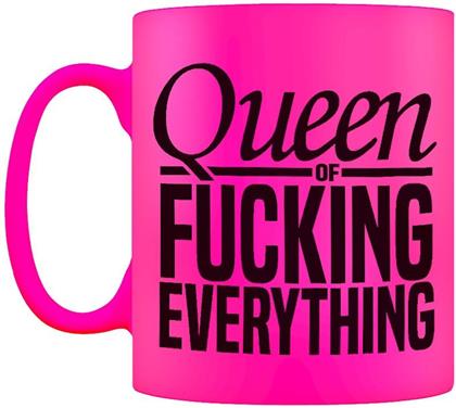 Queen of Fucking Everything - Neon Mug