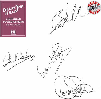 Diamond Head - Lightning To The Nations - White Album (Purple Vinyl, 2 LPs)