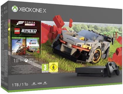 XBOX-ONE 1TB X + Forza Horizon 4 + Lego Speed Champions