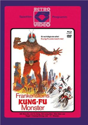 Frankensteins Kung-Fu Monster (1975) (Cover C, Limited Edition, Mediabook, Blu-ray + DVD)