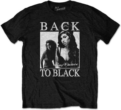 Amy Winehouse Unisex T-Shirt - Back to Black