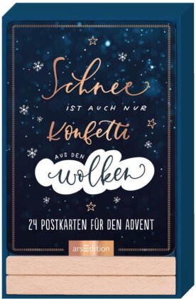 Schnee ist auch nur Konfetti aus den Wolken
