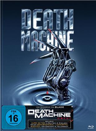 Death Machine (1994) (Cover B, Limited Edition, Mediabook, Uncut, Blu-ray + DVD)