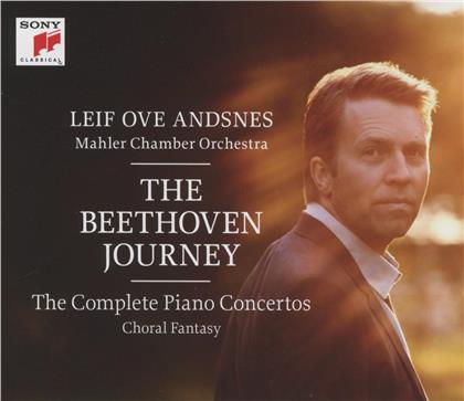 Ludwig van Beethoven (1770-1827), Leif Ove Andsnes & Mahler Chamber Orchestra - The Beethoven Journey - Piano Concertos Nos. 1-5 (3 CDs)