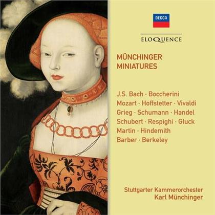 Karl Münchinger & Stuttgarter Kammerorchester - Münchinger Miniatures (Eloquence Australia)