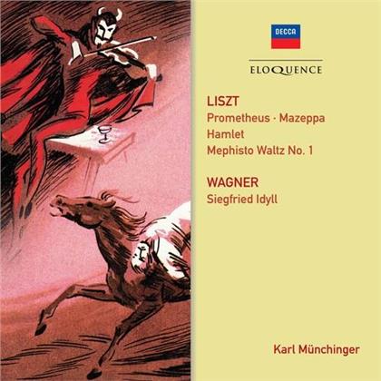 Franz Liszt (1811-1886), Richard Wagner (1813-1883) & Karl Münchinger - Liszt: Prometheus / Mephisto Waltz / Mazeppa (Eloquence Australia)