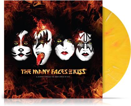 The Many Faces Of Kiss (Limited Edition, Yellow Splatter Vinyl, 2 LPs)