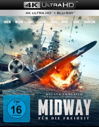 Midway - Für die Freiheit (2019) (4K Ultra HD + Blu-ray)