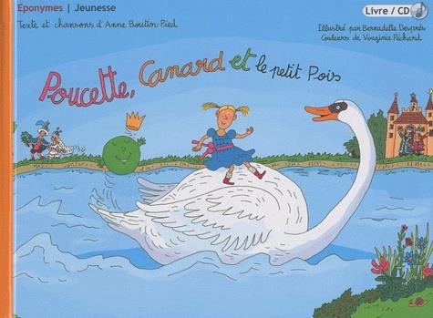 Canard et le petit pois CD + Libro