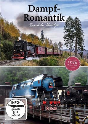 Dampf - Romantik - Eisenbahn Nostalgie (5 DVDs)