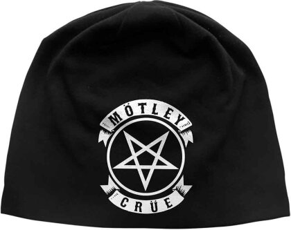 Motley Crue Unisex Beanie Hat - Pentagram