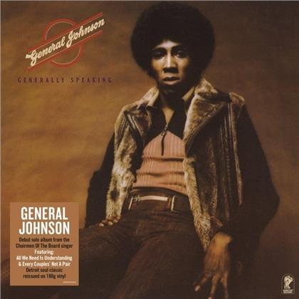 General Johnson - Generally Speaking (2019 Reissue, LP)