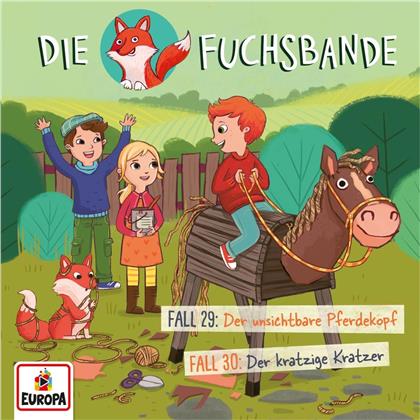 Die Fuchsbande - 015/Fall 29: Der unsichtbare Pferdekopf/Fall 30: D