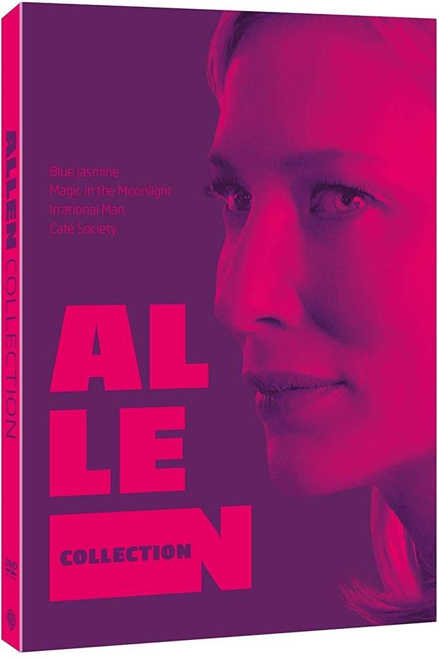 Woody Allen Collection - Blue Jasmine; Magic in the Moonlight; Café Society; Irrational Man 4 DVDs