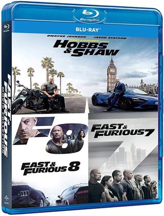 Fast & Furious: Hobbs & Shaw Collection (3 Blu-rays)