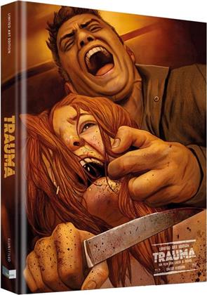 Trauma - Das Böse verlangt Loyalität (2017) (Art Edition, Cover D, Édition Limitée, Mediabook, Uncut, Blu-ray + DVD)