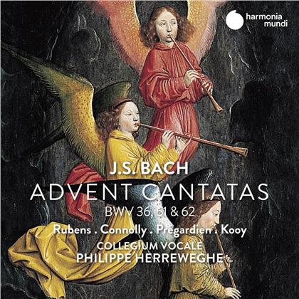 Johann Sebastian Bach (1685-1750), Philippe Herreweghe & Collegium Vocale Gent - Advent Cantatas (2019 Reissue)