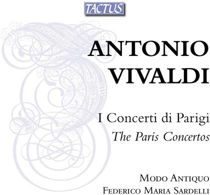 Modo Antiqua, Federico Maria Sardelli (*1963) & Antonio Vivaldi (1678-1741) - Paris Concertos