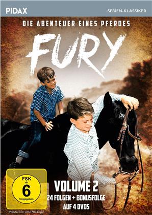Fury - Die Abenteuer eines Pferdes - Vol. 2 (Pidax Serien-Klassiker, 4 DVDs)