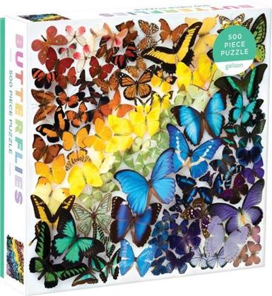 Rainbow Butterflies - 500 Piece Puzzle