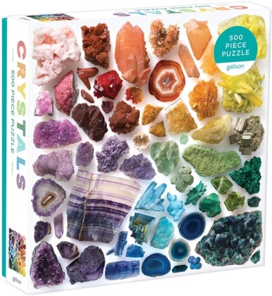 Rainbow Crystals - 500 Piece Puzzle