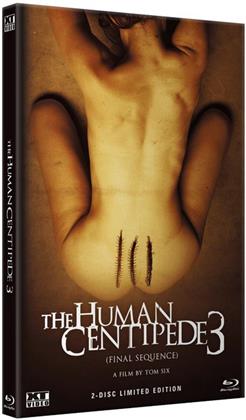 The Human Centipede 3 (2015) (Cover A, Grosse Hartbox, Limited Edition, Uncut, Blu-ray + DVD)