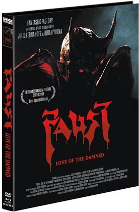 Faust - Love of the Damned (2000) (Cover B, Limited Edition, Mediabook, Blu-ray + DVD)