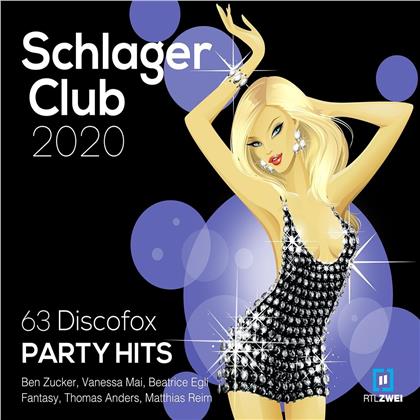 Schlager Club 2020 Vol. 63 Discofox Party Hits: Best of (3 CDs)