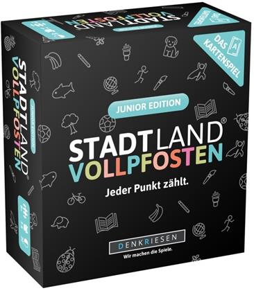 Denkriesen - Stadt Land Vollpfosten® - Das Kartenspiel - Junior Edition - "Jeder Punkt zählt" (Spiel)