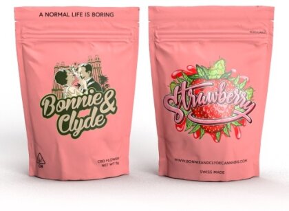 Bonnie & Clyde Strawberry (5g) - Indoor (22% CBD 0.8% THC)