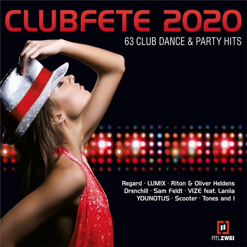 Clubfete 2020 Vol. 63 - Club Dance & Party Hits (3 CDs)
