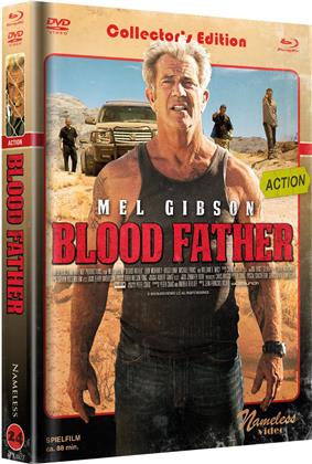 Blood Father (2016) (Cover C, Edizione Limitata, Mediabook, Blu-ray + DVD)