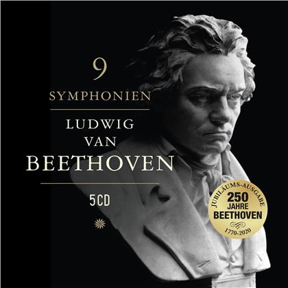 Ludwig van Beethoven (1770-1827) - 9 Symphonien (Delta New, 5 CDs)