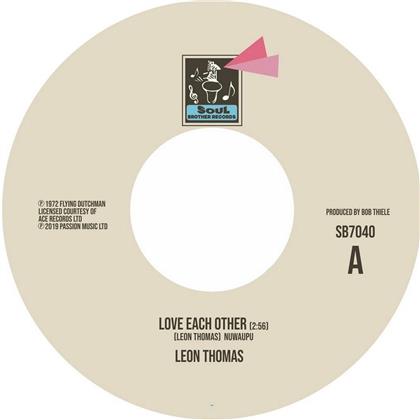 Leon Thomas - Love Each Other / L.O.V.E (7" Single)