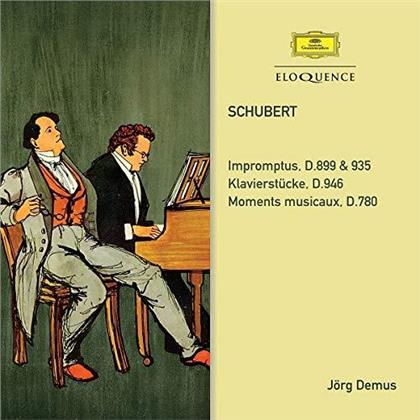 Franz Schubert (1797-1828) & Jörg Demus - Impromptus D899 & D935, Klavierstücke D946, D780 (Eloquence Australia, 2 CDs)