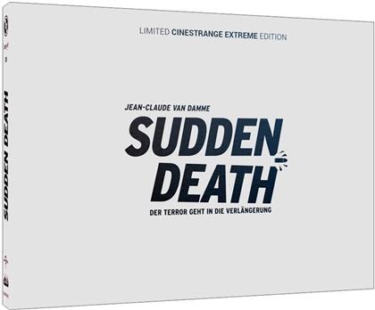 Sudden Death (1995) (Wattiert, Cover Q, Cinestrange Extreme Edition, Custodia, Edizione Limitata, Mediabook, Uncut, Blu-ray + DVD)