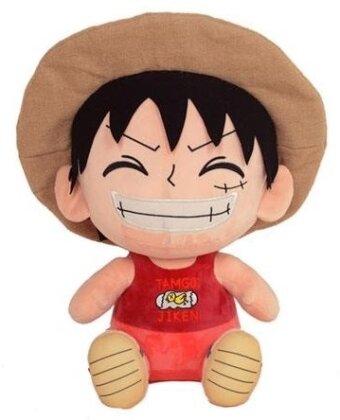Peluche - Luffy sourire - One Piece - 20 cm