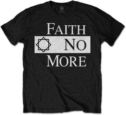 Faith No More - Classic Logo V.2. (Black) T-Shirt