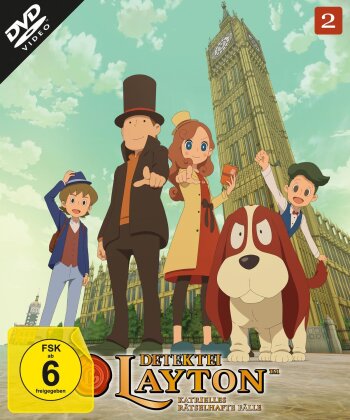 Detektei Layton - Katrielles rätselhafte Fälle - Vol. 2 (2 DVD)