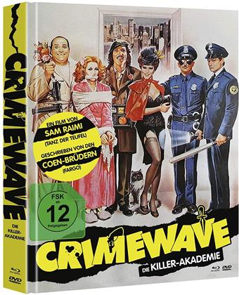 Crimewave - Die Killer-Akademie (1985) (Cover B, Mediabook, Blu-ray + DVD)