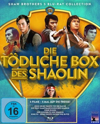 Die tödliche Box des Shaolin (Shaw Brothers Collection, 5 Blu-rays)