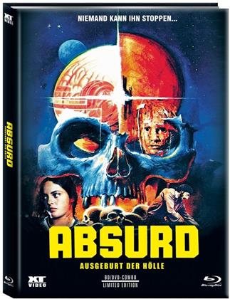 Absurd - Ausgeburt der Hölle (1981) (Cover B, Edizione Limitata, Mediabook, Uncut, Blu-ray + DVD)